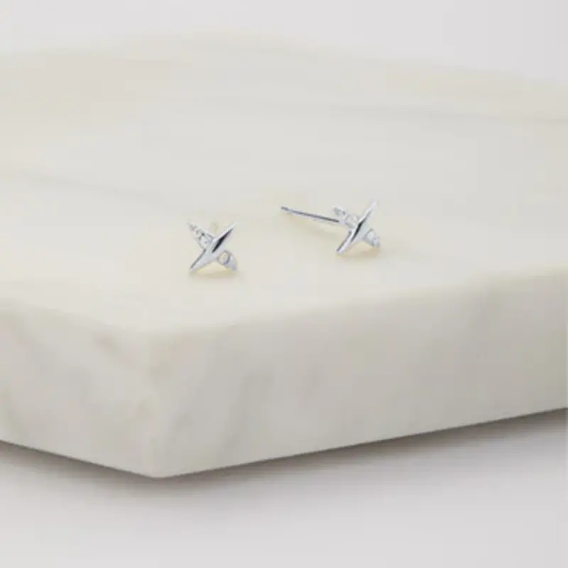 Zafino - Olivia Stud Earring - Silver 1