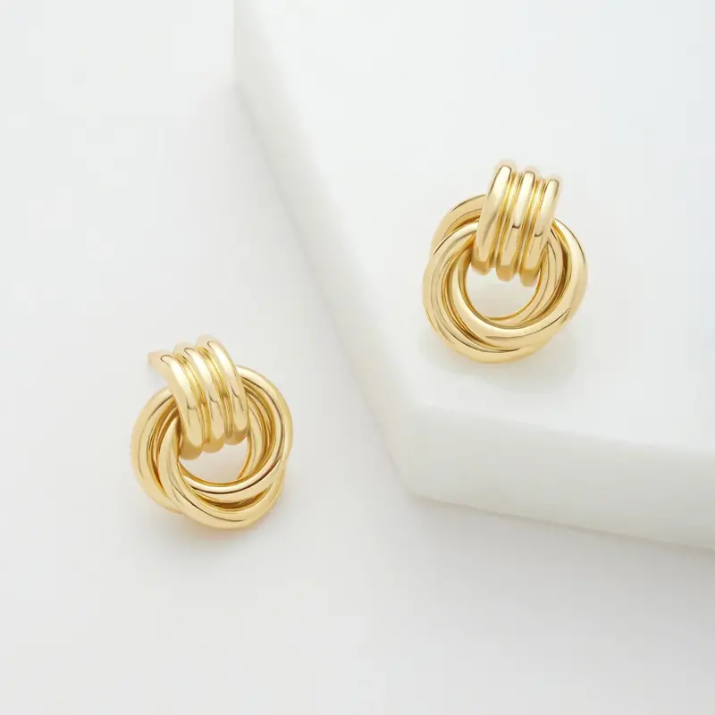 Zafino - Poppy Earring - Gold 1
