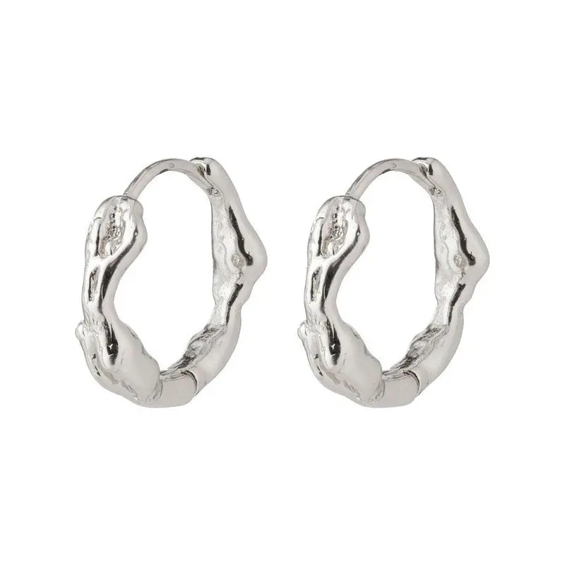 Pilgrim - Zion Earrings - Silver Plated 1