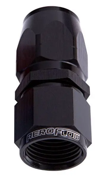 -8An Full-Flow Swivel Hose End – Cutter-Style One-Piece Straight Fitting 1