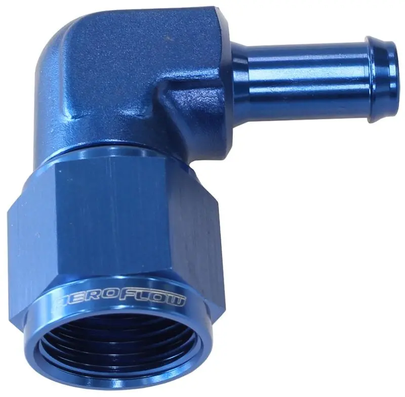 90-Degree Hose Barb Fitting – 1/2 Inch Id To -8An, Af413-08 1