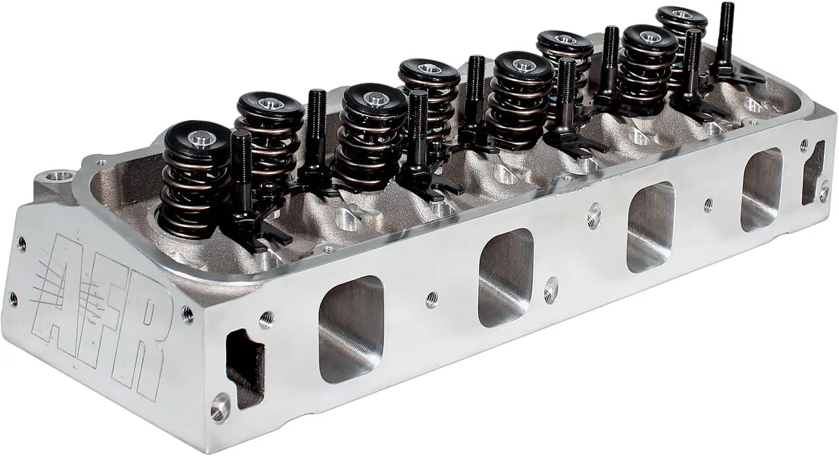 Afr 280Cc Big Block Ford Bullitt Cylinder Heads – 14° Deck, Part #3801 1