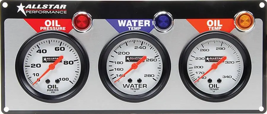 Allstar Performance All80091 Gauge Panel Kit – Customizable Dash Mounting System 1