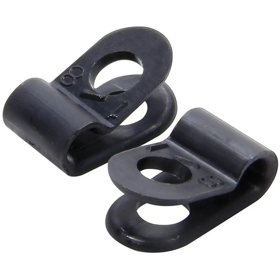 Allstar All18309 Hose And Line Mounting Clamp Kit – Adjustable Aluminum Brackets 1