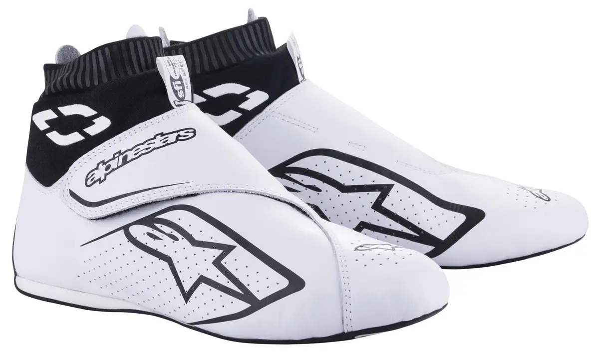 Alpinestars Supermono V2 Racing Shoes – Ce Certified, Perforated Leather & Suede 1