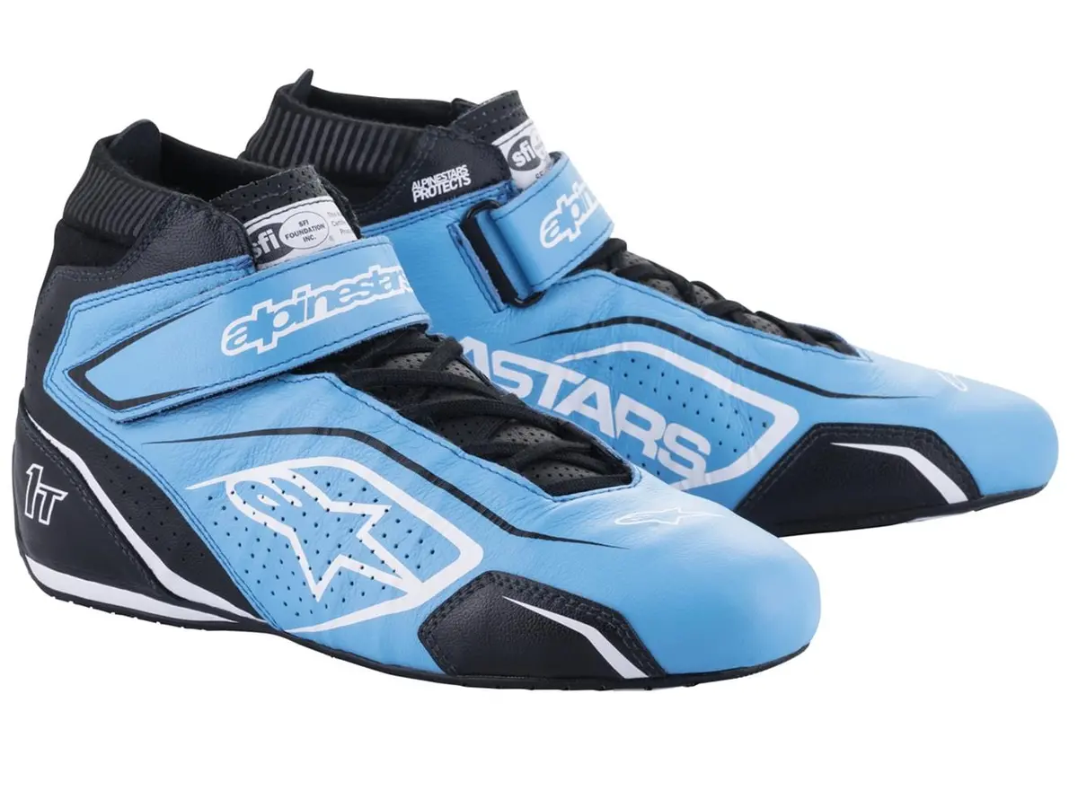 Alpinestars Tech 1-T V3 Racing Shoes – Lightweight Sfi-Certified Driving Footwear (2710122-7912-10) 1