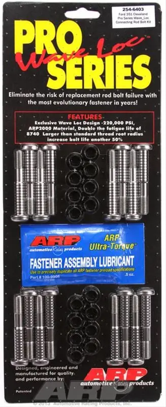 Arp Pro Series Wave-Loc Connecting Rod Bolts – 254-6403 1