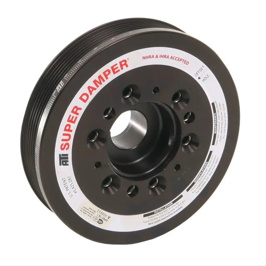 Ati 918036 Serpentine Harmonic Balancer – Super Damper For Vibration Control 1