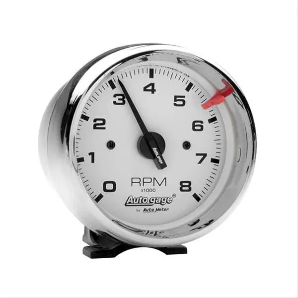 Autogage 2304 Tachometer By Autometer – Analog Rev Counter With Led Shift Light 1