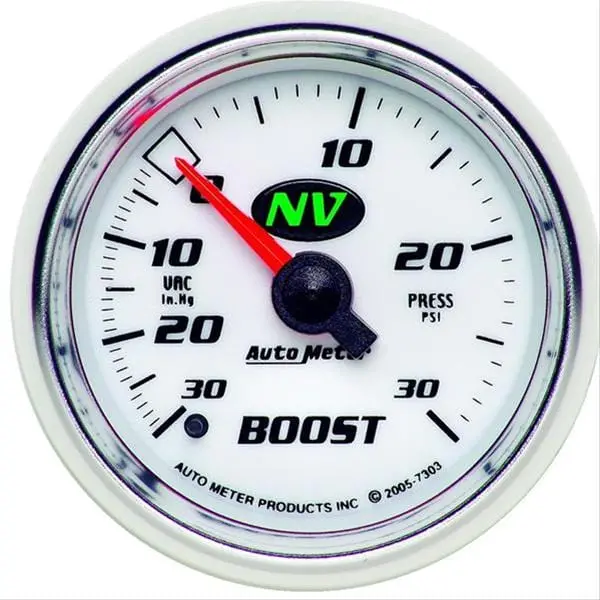 Autometer 7303 Nv Series Analog Gauge – 2-1/16" Metric/Imperial Scale 1