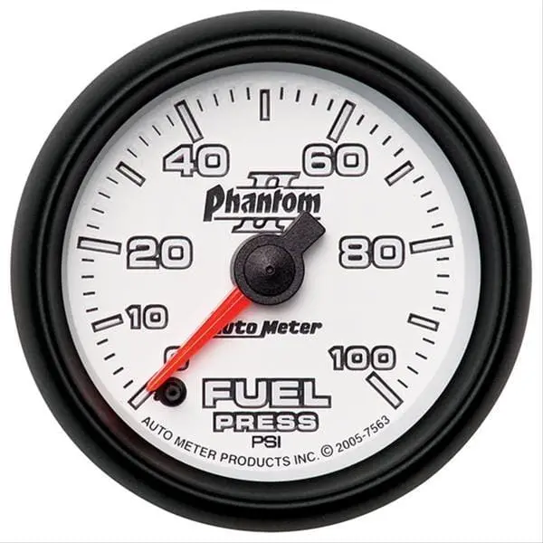 Autometer Phantom Ii 2-1/16" Analog Performance Gauges Kit 1