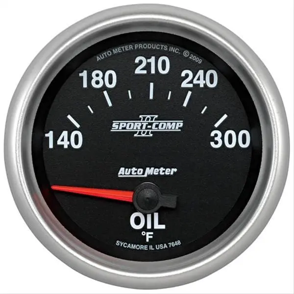 Autometer 7648 Sport-Comp Ii Analog Gauge – 2-1/16" Diameter 1
