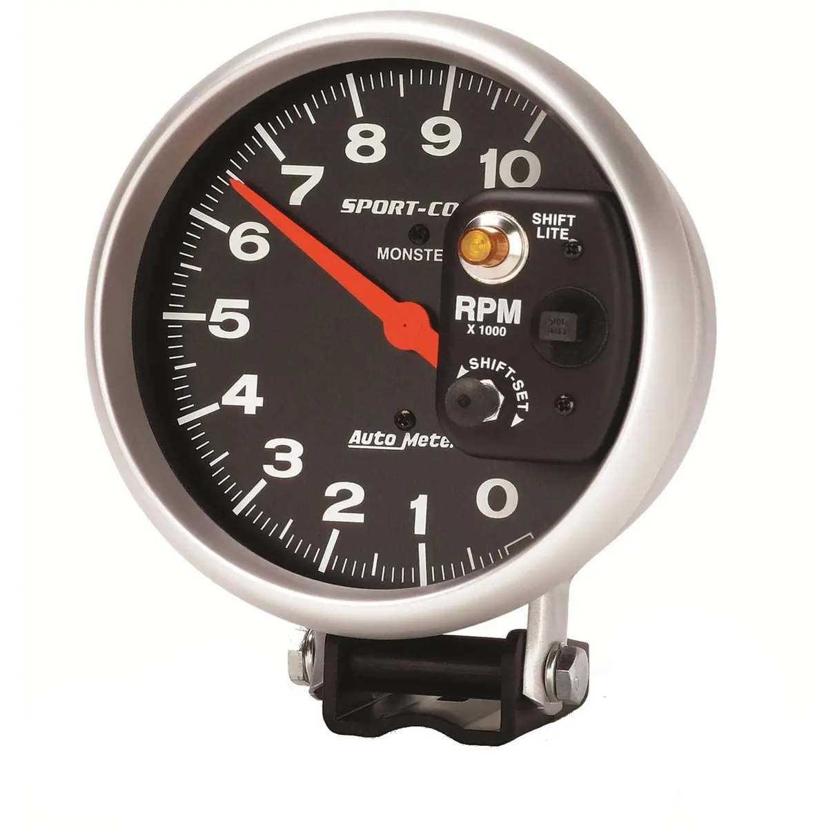 Autometer 3903 Sport-Comp Monster Shift-Lite Tachometer – Led Shift Light, 0–10,000 Rpm 1