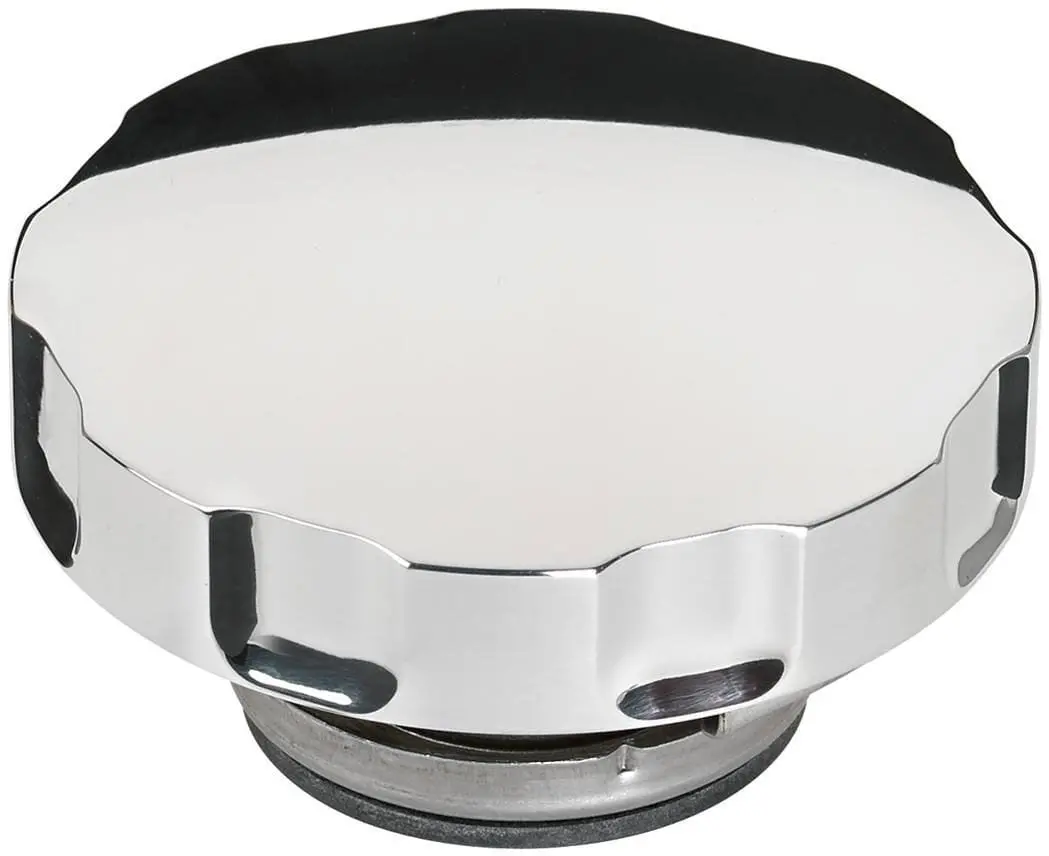 Polished Aluminum Radiator Cap – High-Pressure Bs75125 With Dual-Seal Safety 1