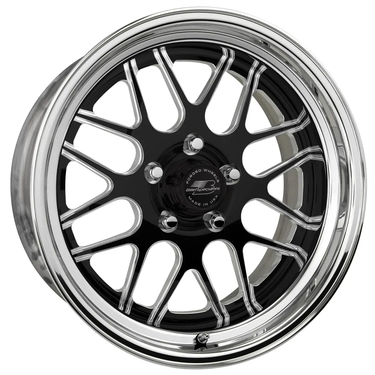 Billet Specialties Amc63 Turbo Black Satin Custom Wheels – 8X10 Inch 1