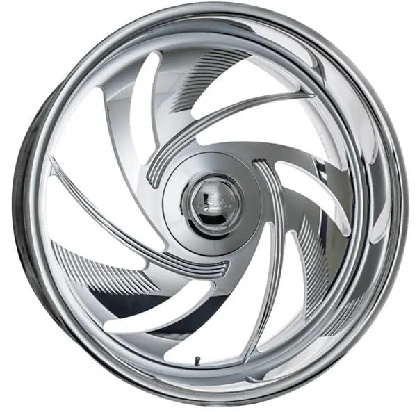 Billet Specialties Gs69 Psycho Wheel – Polished Custom Gs69890, 17×9 Inch 1