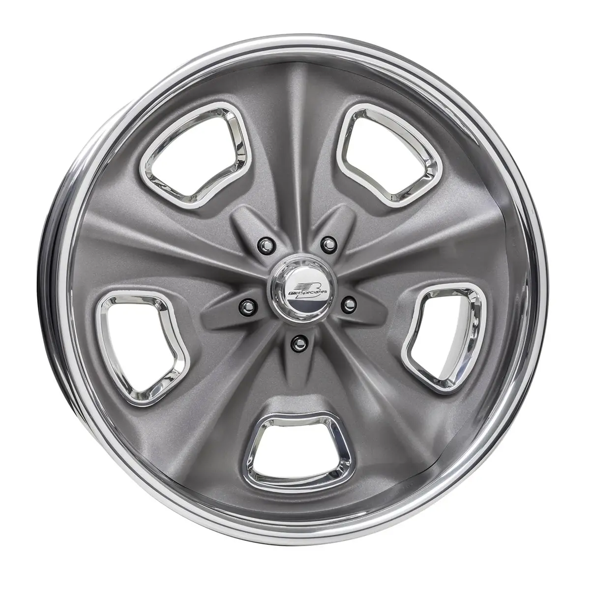 Billet Specialties Vintage Series Crossover Gray Custom Wheels 1