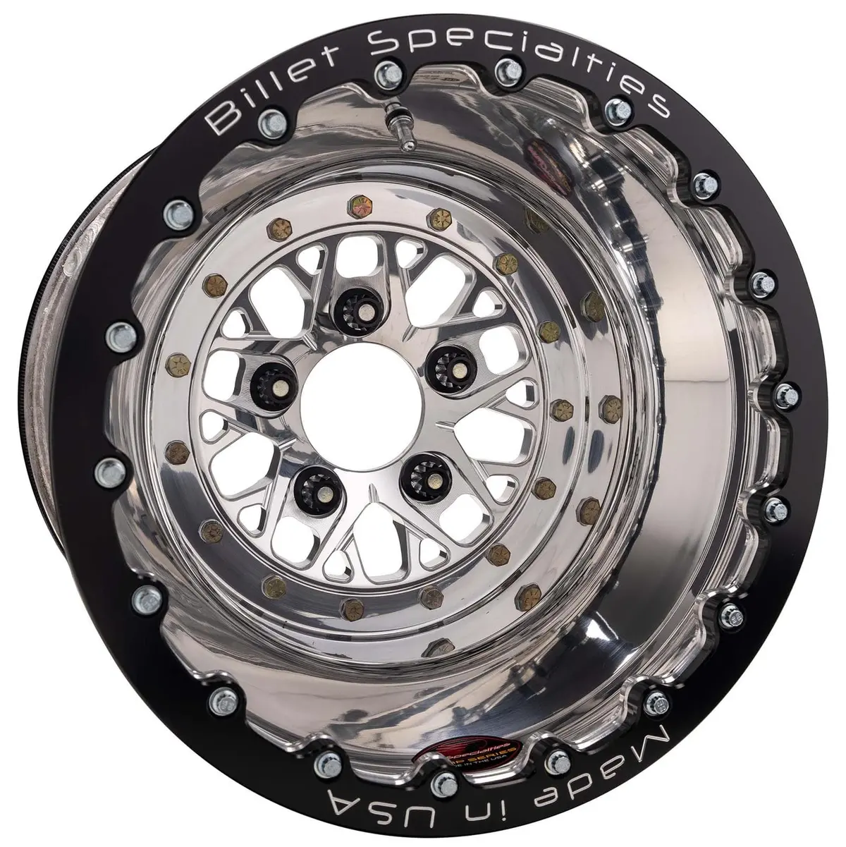 Billet Specialties Cdb085156135 Deep-Dish Billet Wheel – 15X6 Inch 1