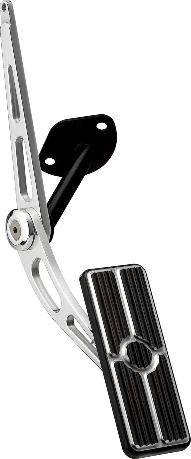 Billet Rectangle Gas Pedal – Cnc-Machined Black Anodized Aluminum 1