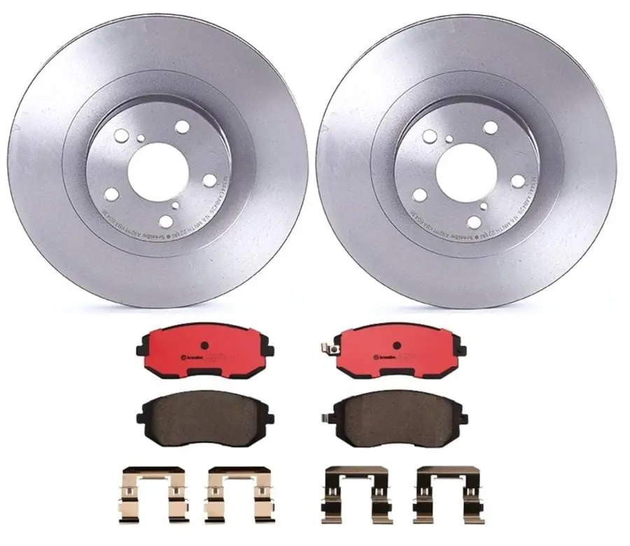 Brembo Performance Brake Kit: Front Rotor And Pad Set For Sport-Tuned Vehicles 1