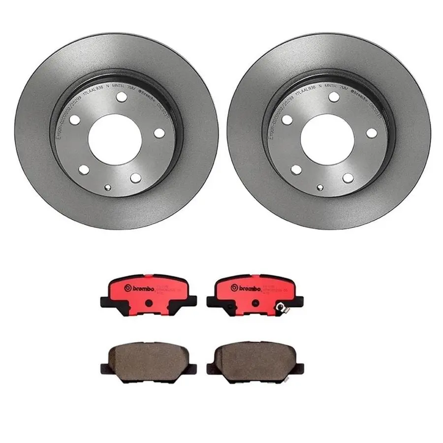Brembo Kt00967 Brake Kit – Front Disc Pads & Rotors With Oe+ Performance 1
