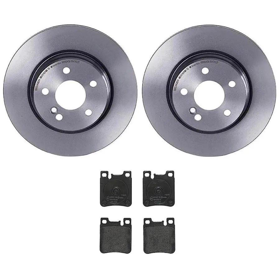 Brembo Kt04536 Brake Kit: Front Disc Pads And Rotors For Performance Vehicles 1