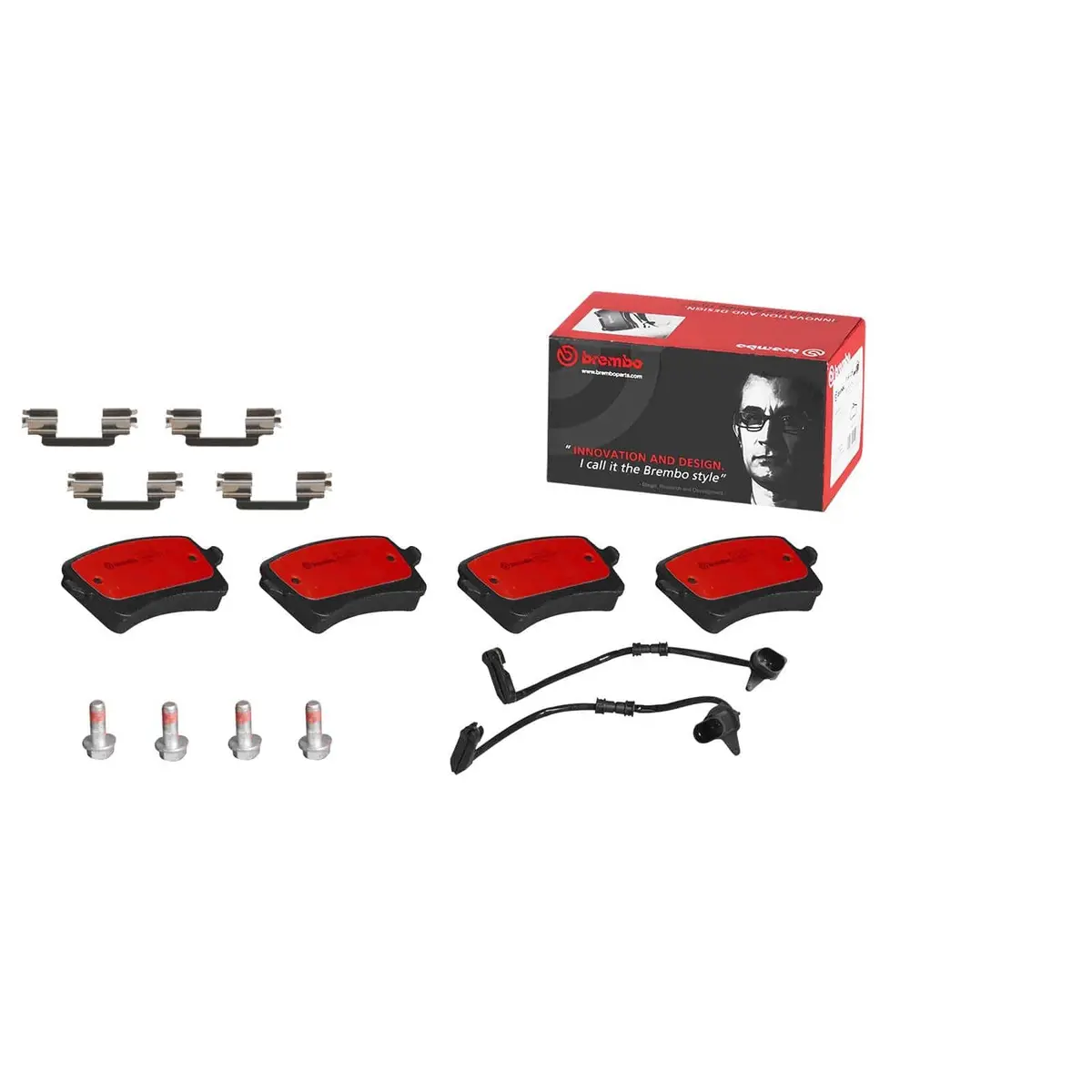 Brembo P85119N Nao Ceramic Brake Pads – Quiet, Low-Dust Performance 1