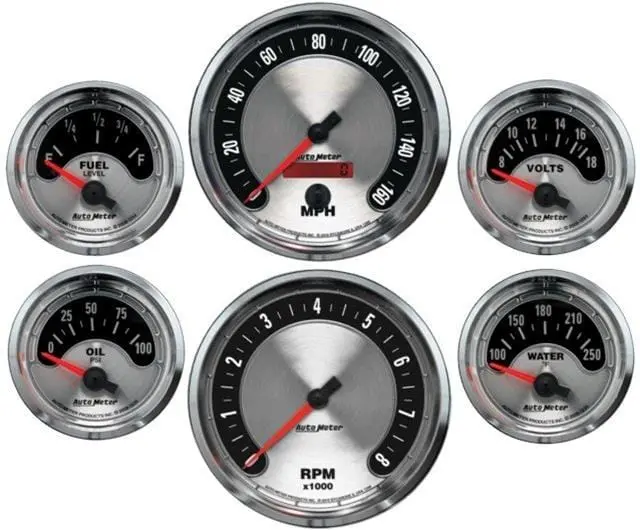 Classic Dash Custom Gauge Kit With Integrated Instrument Cluster – 130-94-00002 1