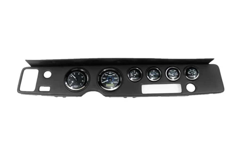 Classic Dash 41070Bp11 Custom Gauge Kit With Analog Instrument Cluster 1