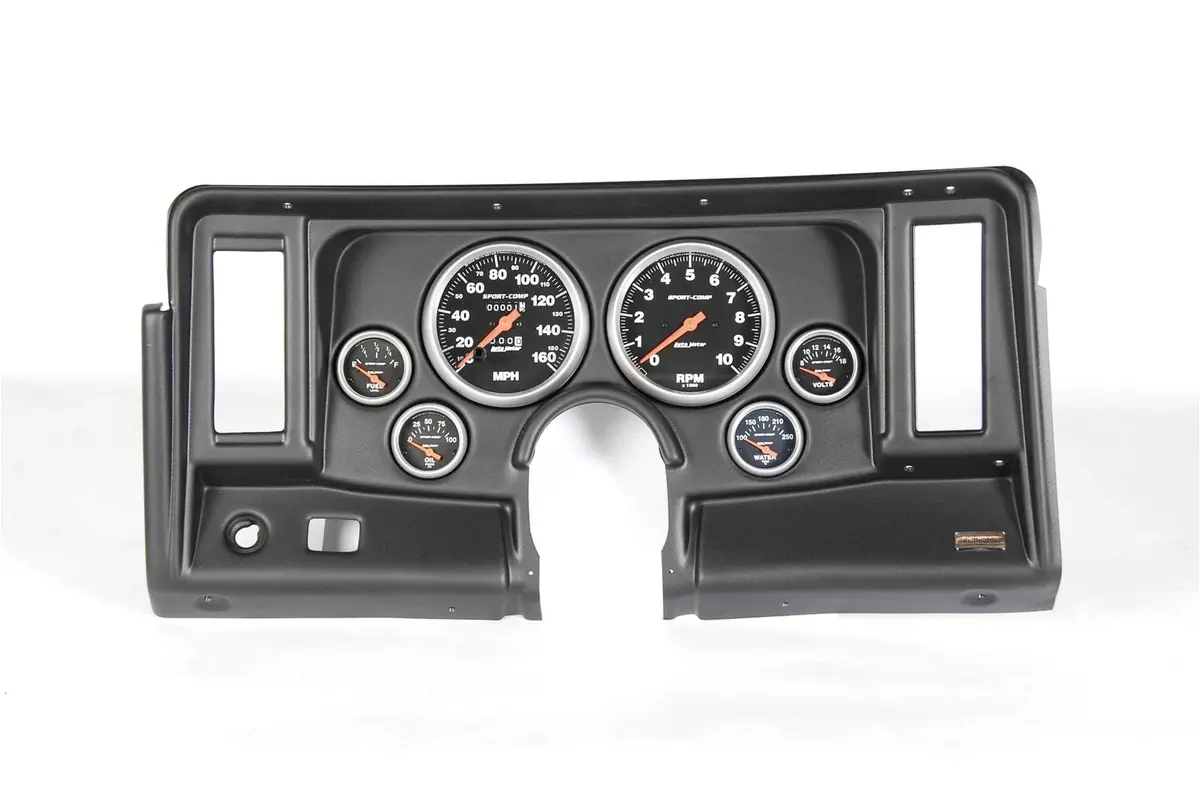 Classic Thunder Road 411680411 Instrument Panel – Autometer Gauge Integrated Dash 2