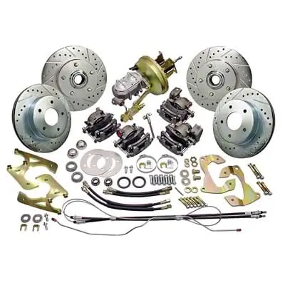 Classic Performance 6872Frbk-D Front Disc Brake Conversion Kit – Bolt-On Upgrade For Classic Cars 1