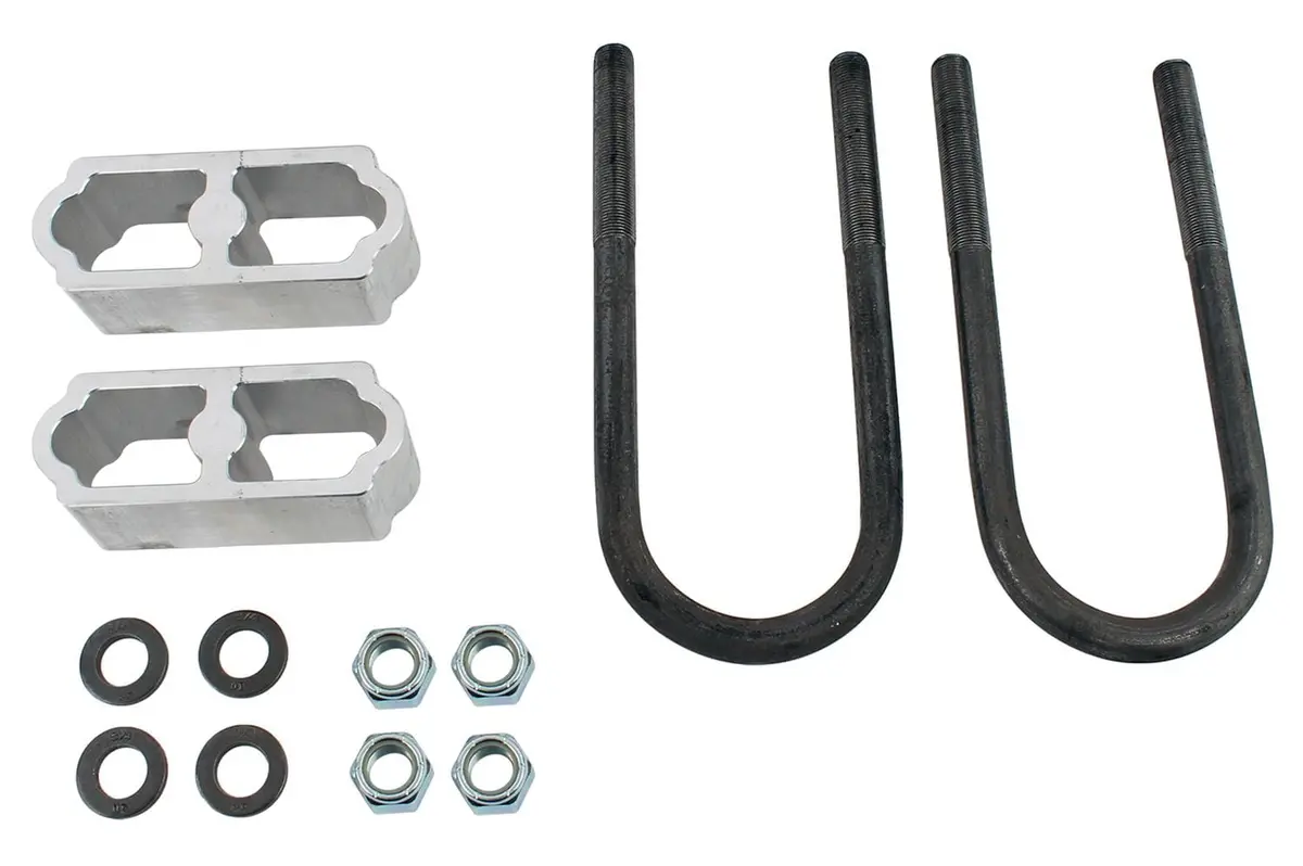 Classic Performance Cp4-2 Adjustable Lowering Block Kit – 4" Drop For Rear Axle 1
