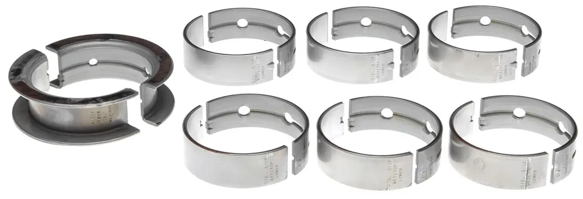Clevite Ms-617P-40 P-Series Main Bearings – .040" Under Size 1