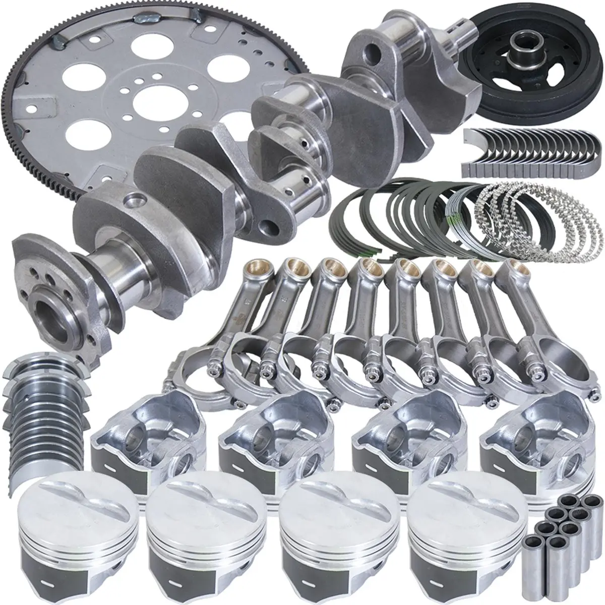 Eagle Street Performance Rotating Kit - Silv-O-Lite Pistons, Balanced Assembly 1