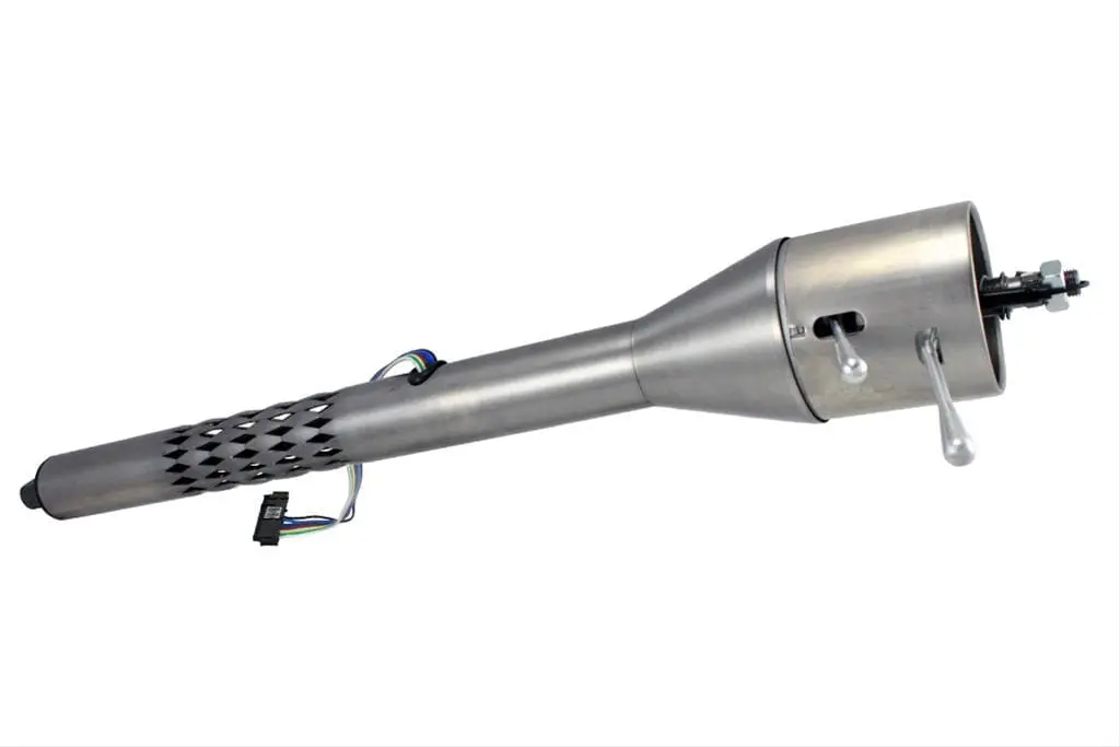 Flaming River Fr21011Bk Adjustable Steering Column With Black Finish 1