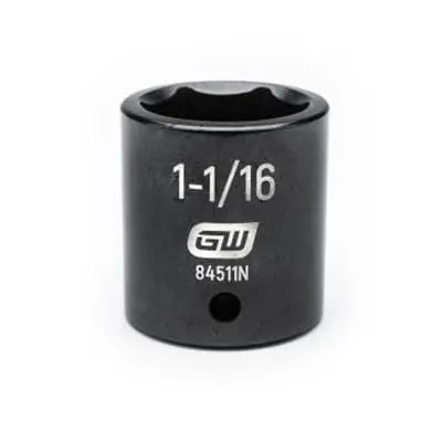 Gearwrench 84511N Impact Socket Set – 1/2-Inch Drive, Deep Well 1