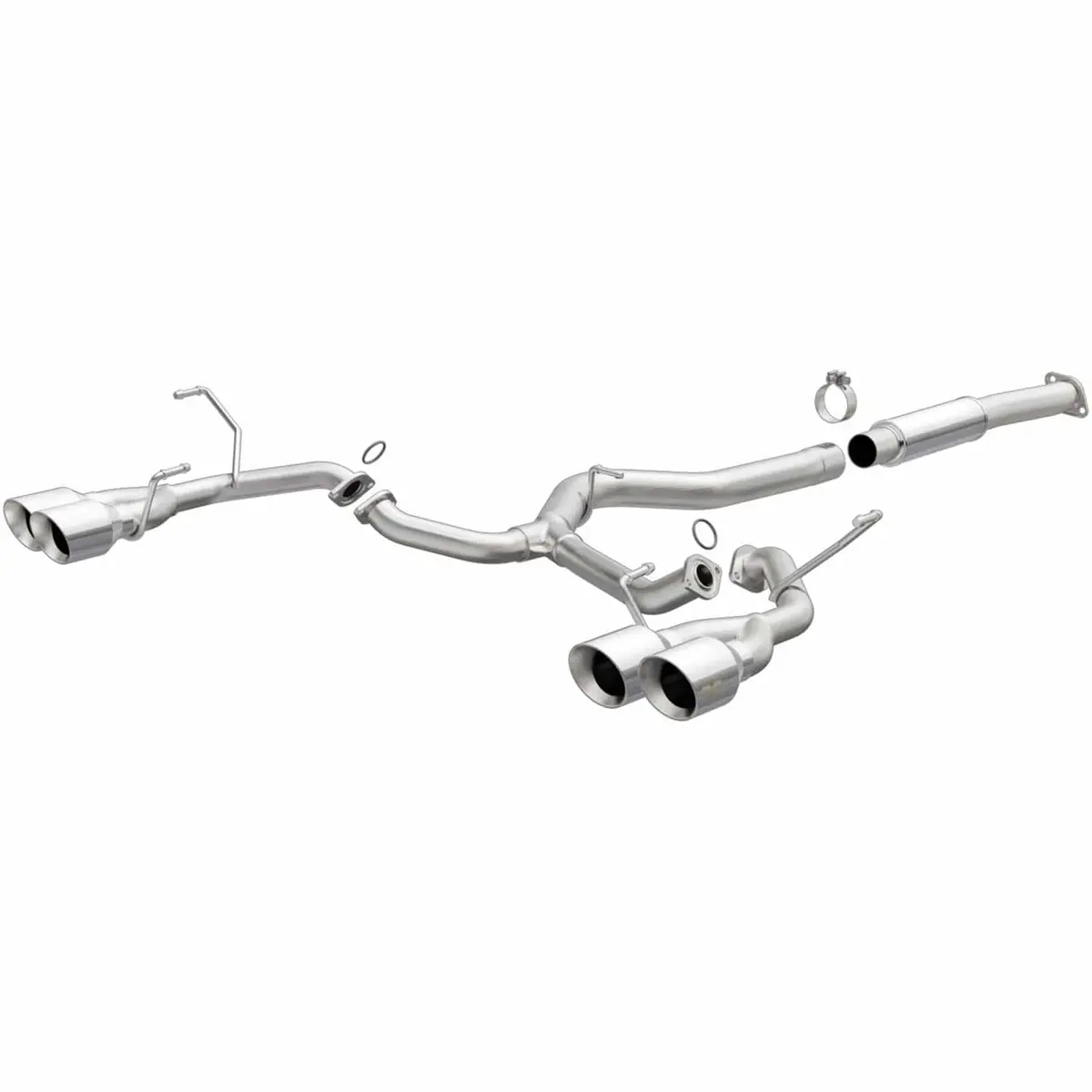 Magnaflow 19361 Competition Series Cat-Back Exhaust System – Stainless Steel 1
