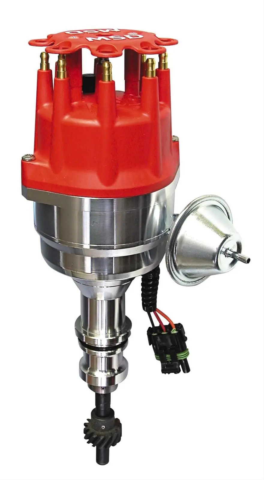 Msd 83541 Pro-Billet Ready-To-Run Distributor With Built-In Ignition Control 1
