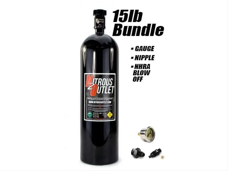Nitrous Outlet 10-Lb Nitrous Oxide Bottle – Model 00-30170-6 1