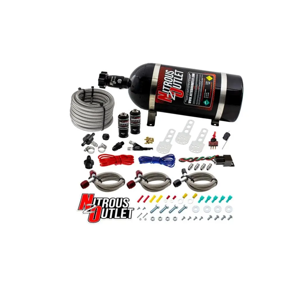 Nitrous Outlet 22-80001-No10 X-Series Nitrous System – Progressive 10 Lb/Hr Control 1