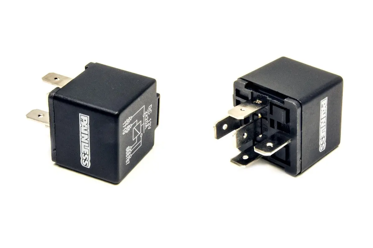 Painless Performance Spst Relay – Single-Pole, Single-Throw – Model 80130 1