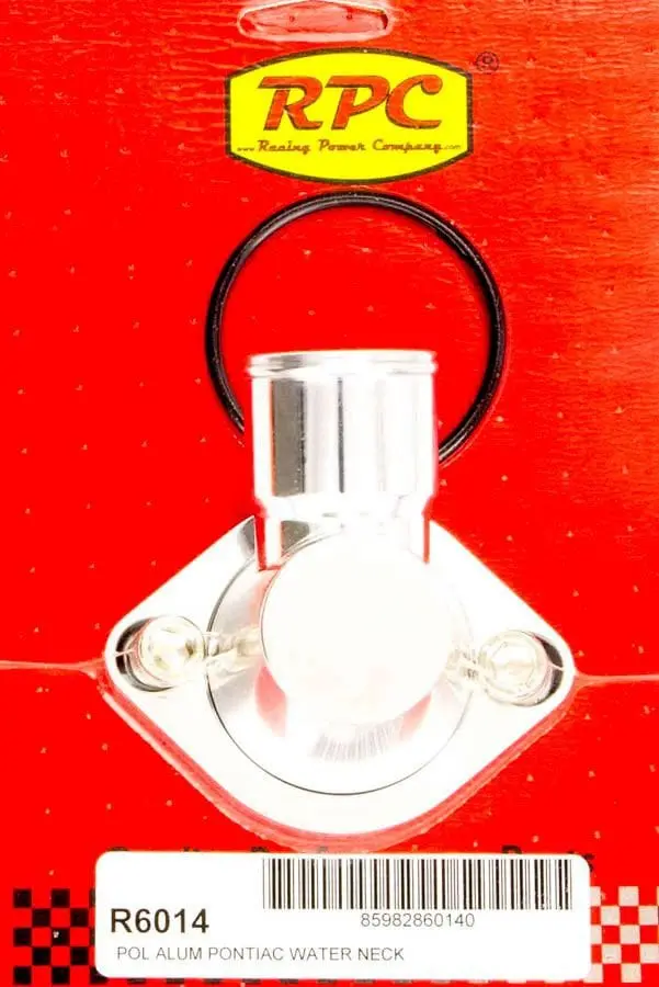 Rpcr6014 Polished Aluminum Swivel Thermostat Housing With O-Ring Seal 1