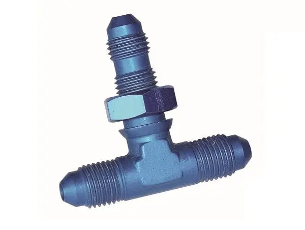 Ss9321 -4 An Stainless Steel Bulkhead Flare Tee Fitting 1
