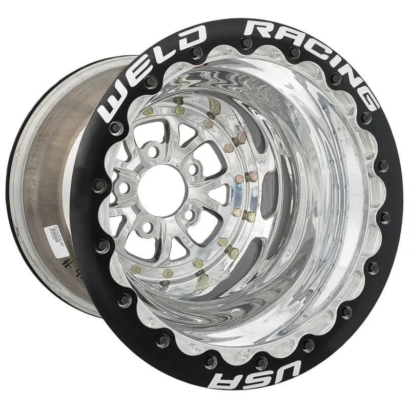 V Series 15" X 10" Black-Center Performance Wheel – Model We784B-510206 1