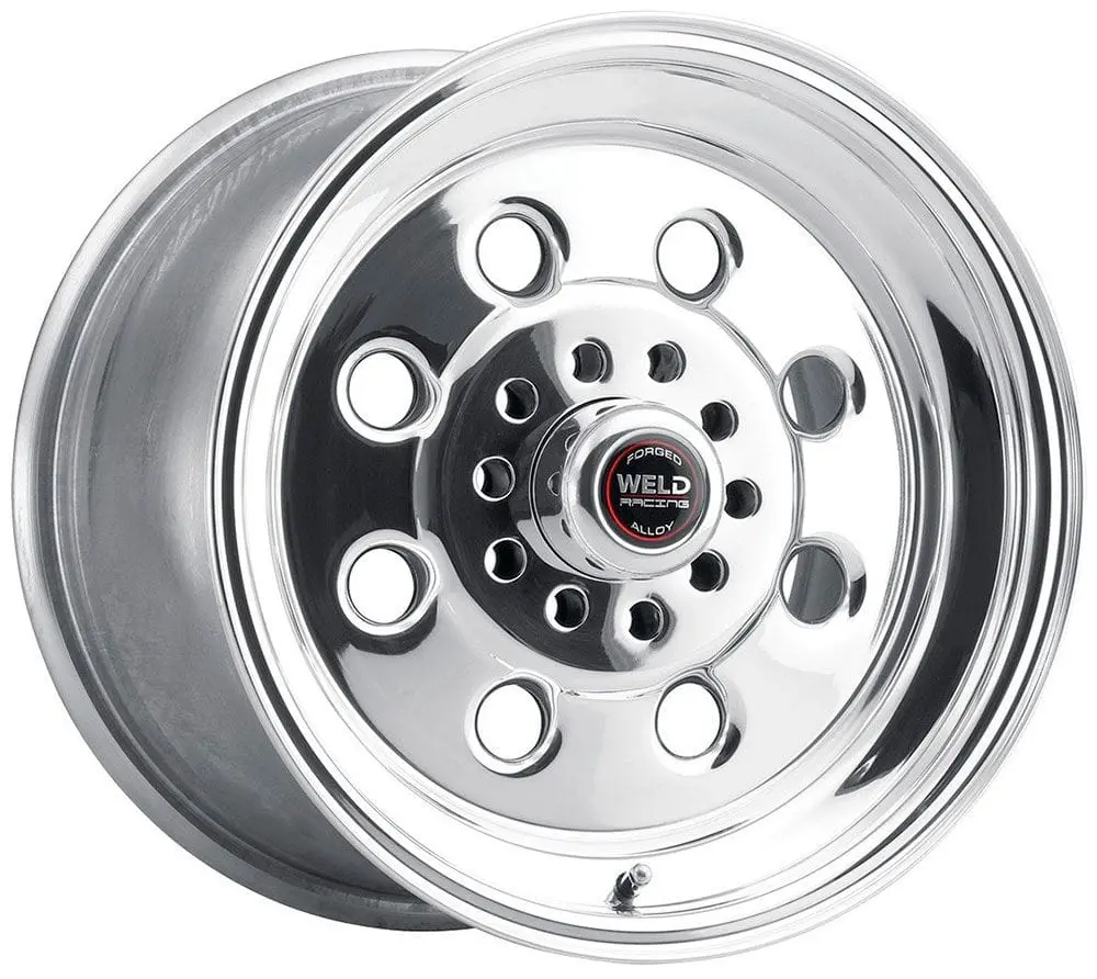 Draglite 15X6" Polished Aluminum Drag Racing Wheel 1