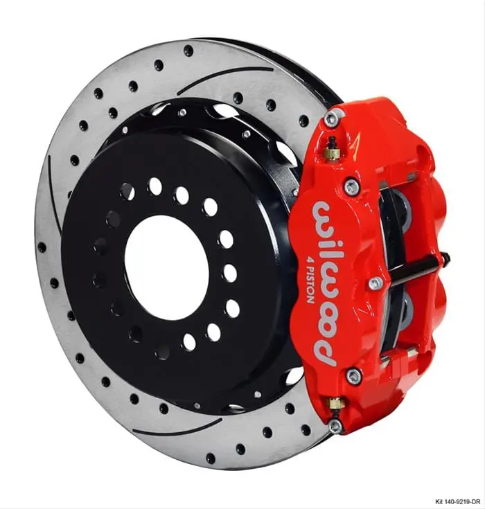 Wilwood Forged Narrow Superlite 4R Rear Big Brake Kit With Integrated Parking Brake – 140-10908-Dr 1